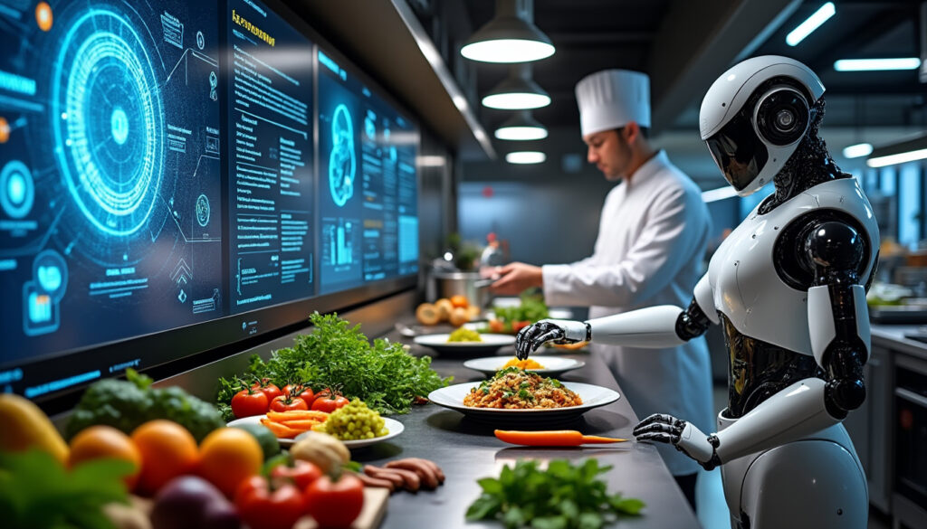 découvrez comment l’intelligence artificielle révolutionne la gastronomie : innovations en cuisine, expérience client améliorée et nouvelles tendances culinaires à l’ère du digital.