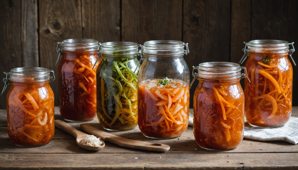 découvrez les bienfaits des aliments fermentés comme le kimchi, le kombucha et d'autres options savoureuses pour favoriser votre santé digestive et enrichir votre alimentation au quotidien.