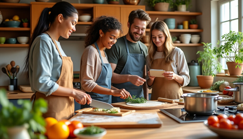 découvrez nos conseils pratiques pour organiser et animer un atelier cuisine entre amis, dans une ambiance conviviale. astuces, idées d’activités et recettes pour un moment gourmand et inoubliable !