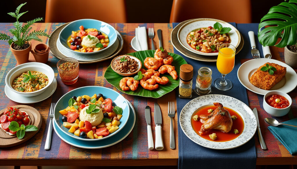 découvrez des idées de repas à thème original pour surprendre vos invités et dynamiser vos soirées. inspirez-vous de concepts uniques et de menus créatifs pour toutes les occasions !