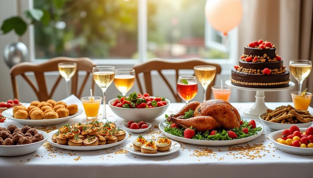 découvrez des idées de menu originales et savoureuses pour organiser un anniversaire inoubliable et satisfaire tous vos invités.