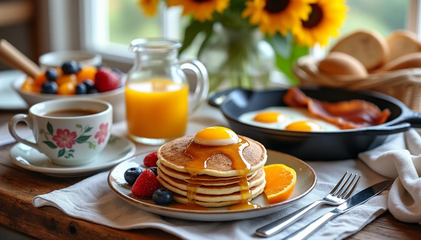 découvrez les meilleures recettes pour un brunch dominical gourmand et facile à préparer. idées sucrées et salées pour régaler toute la famille chaque dimanche.