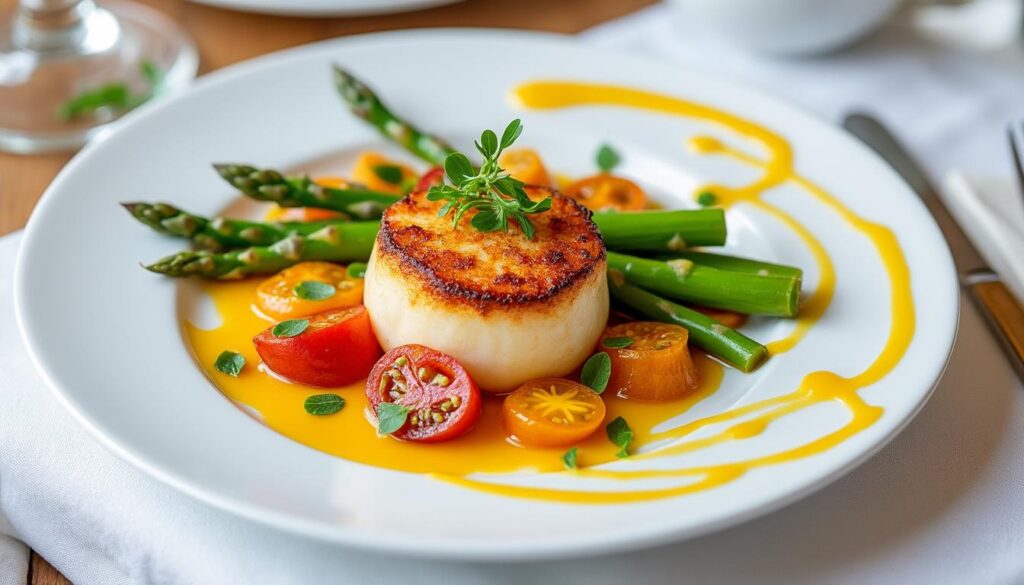 découvrez des astuces professionnelles pour dresser une assiette comme un chef et sublimer vos plats avec élégance et créativité.