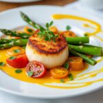 découvrez des astuces professionnelles pour dresser une assiette comme un chef et sublimer vos plats avec élégance et créativité.