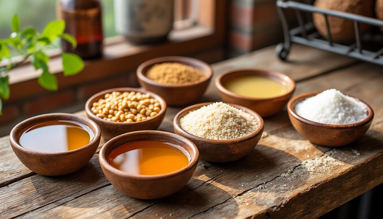 découvrez les alternatives naturelles au sucre blanc pour sucrer vos recettes de manière saine et savoureuse.