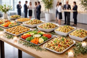 découvrez des recettes buffet entreprise faciles et savoureuses avec picard, marie et tipiak pour réussir tous vos événements professionnels.