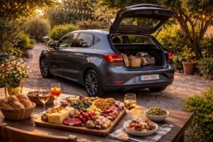 découvrez comment la seat ibiza facilite vos apéritifs gourmands grâce à son coffre spacieux, idéal pour transporter toutes vos gourmandises et accessoires en toute simplicité.