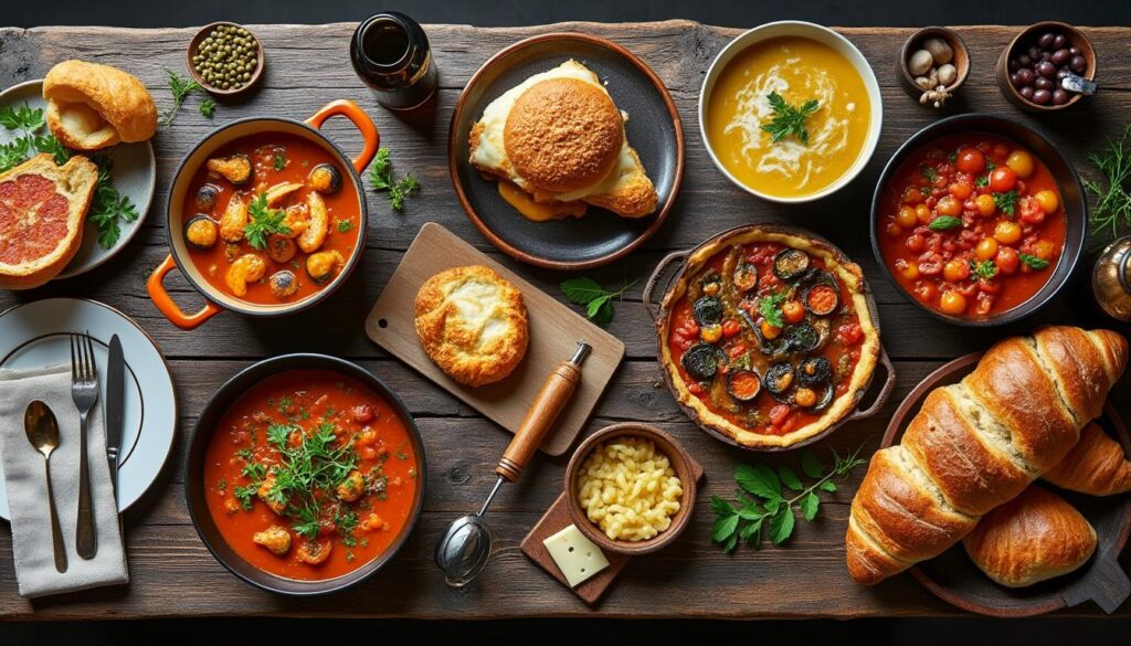 découvrez les plats emblématiques des grandes régions françaises, entre traditions culinaires et saveurs authentiques qui représentent la richesse gastronomique de la france.