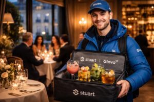découvrez la livraison rapide de cocktails gastronomiques avec stuart et glovo, disponibles dans les meilleurs restaurants parisiens pour sublimer vos événements privés.