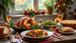 découvrez comment préparer des repas de fête délicieux et économiques grâce à nos astuces et recettes simples pour un budget maîtrisé.